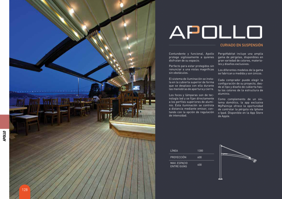 Pagina 128-Pergole solare LLAZA Ellit Mino, Ellite Mino Wood, PGT Silver 1-4, PGT Gala G3, PGT Marine, PGT...