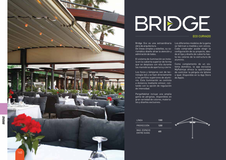 Pagina 140-Pergole solare LLAZA Ellit Mino, Ellite Mino Wood, PGT Silver 1-4, PGT Gala G3, PGT Marine, PGT...