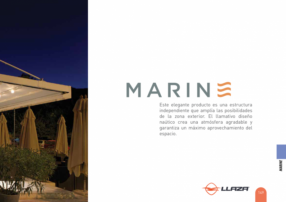 Pagina 149-Pergole solare LLAZA Ellit Mino, Ellite Mino Wood, PGT Silver 1-4, PGT Gala G3, PGT Marine, PGT...