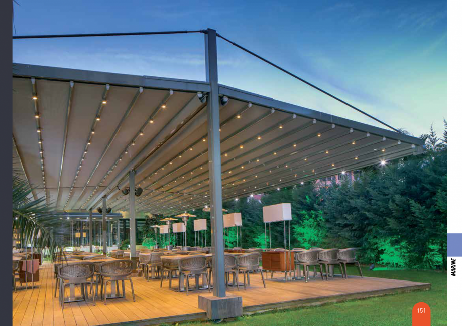 Pagina 151-Pergole solare LLAZA Ellit Mino, Ellite Mino Wood, PGT Silver 1-4, PGT Gala G3, PGT Marine, PGT...