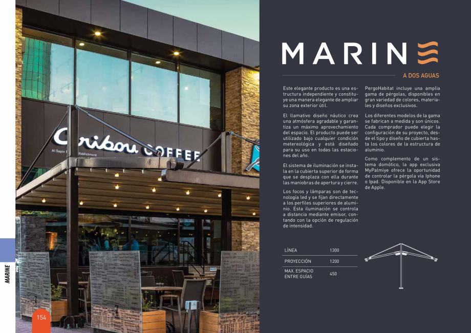 Pagina 154-Pergole solare LLAZA Ellit Mino, Ellite Mino Wood, PGT Silver 1-4, PGT Gala G3, PGT Marine, PGT...