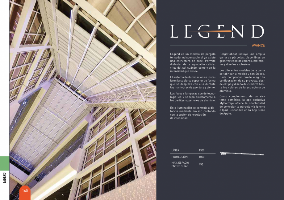 Pagina 160-Pergole solare LLAZA Ellit Mino, Ellite Mino Wood, PGT Silver 1-4, PGT Gala G3, PGT Marine, PGT...