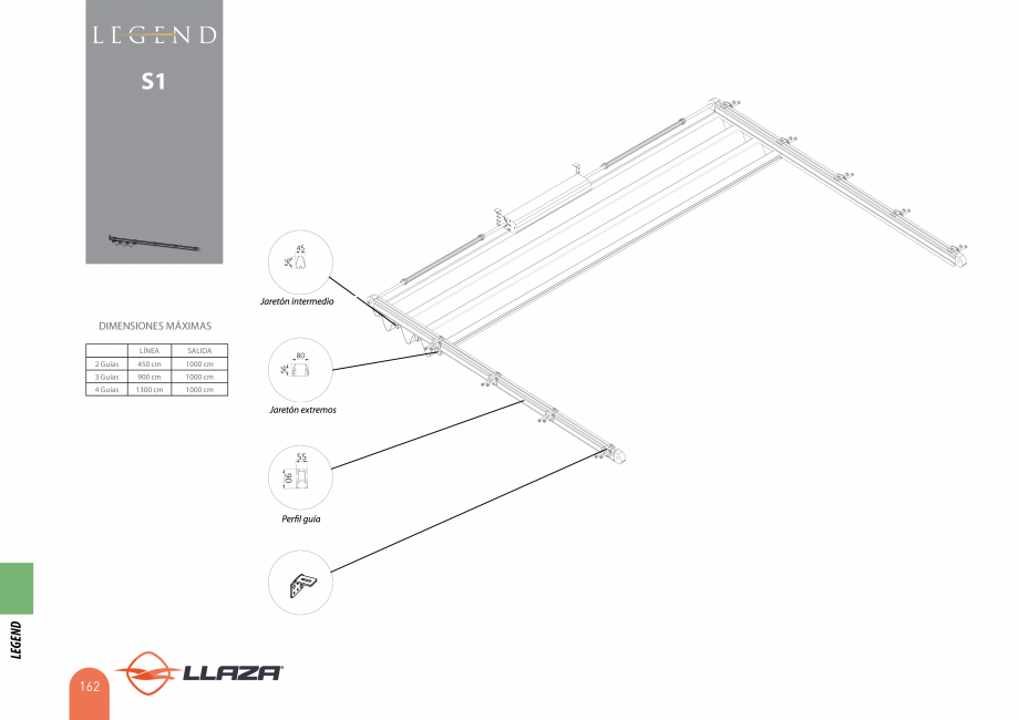 Pagina 162-Pergole solare LLAZA Ellit Mino, Ellite Mino Wood, PGT Silver 1-4, PGT Gala G3, PGT Marine, PGT...