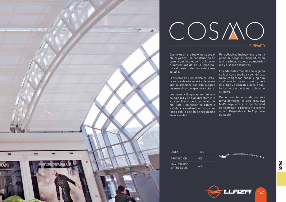 Pagina 167-Pergole solare LLAZA Ellit Mino, Ellite Mino Wood, PGT Silver 1-4, PGT Gala G3, PGT Marine, PGT...