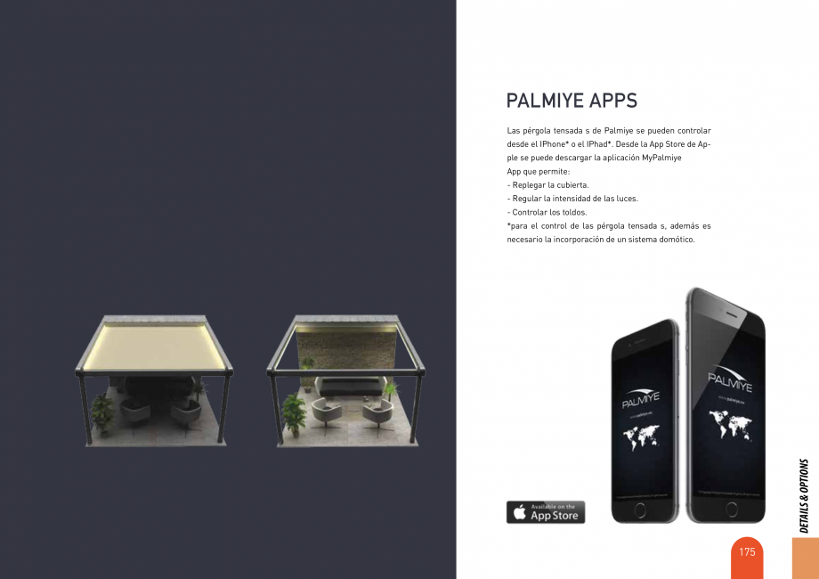 Pagina 175-Pergole solare LLAZA Ellit Mino, Ellite Mino Wood, PGT Silver 1-4, PGT Gala G3, PGT Marine, PGT...