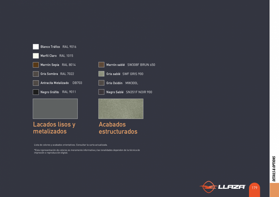 Pagina 179-Pergole solare LLAZA Ellit Mino, Ellite Mino Wood, PGT Silver 1-4, PGT Gala G3, PGT Marine, PGT...