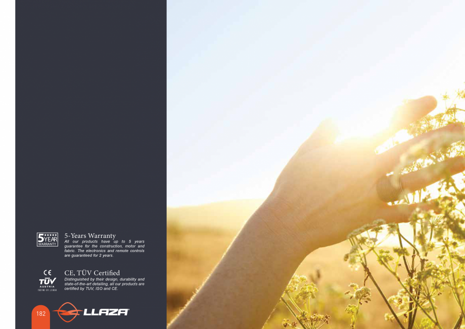 Pagina 182-Pergole solare LLAZA Ellit Mino, Ellite Mino Wood, PGT Silver 1-4, PGT Gala G3, PGT Marine, PGT...