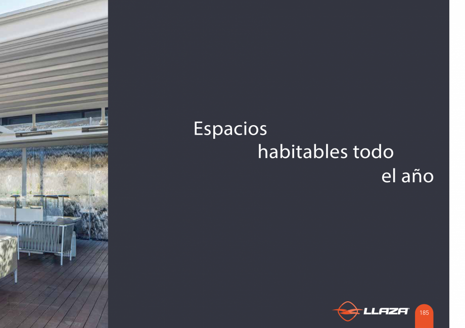 Pagina 185-Pergole solare LLAZA Ellit Mino, Ellite Mino Wood, PGT Silver 1-4, PGT Gala G3, PGT Marine, PGT...