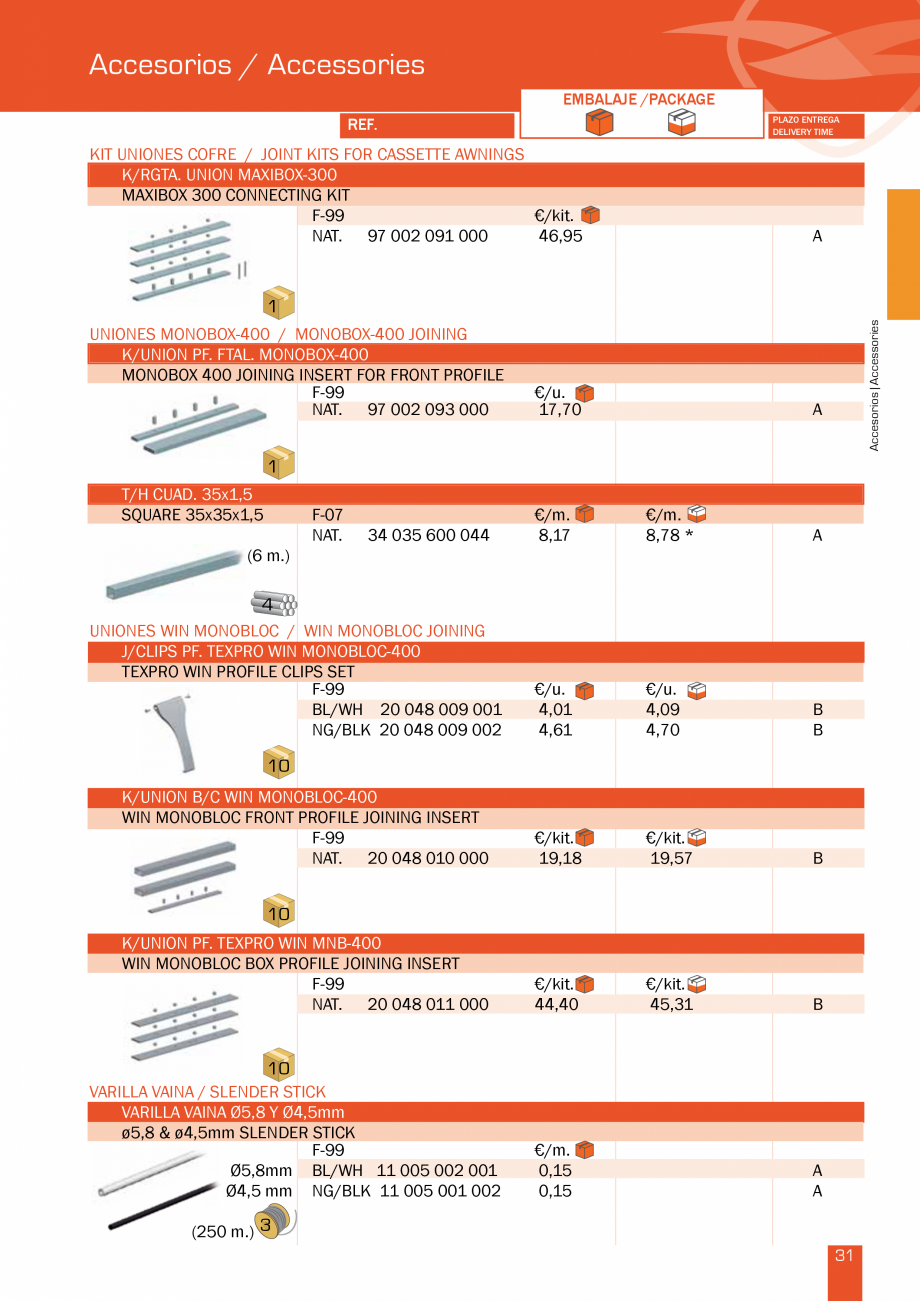 Pagina 34-Lista de preturi LLaza LLAZA Ellit Mino, Ellite Mino Wood, PGT Silver 1-4, PGT Gala G3, PGT Marine, ...