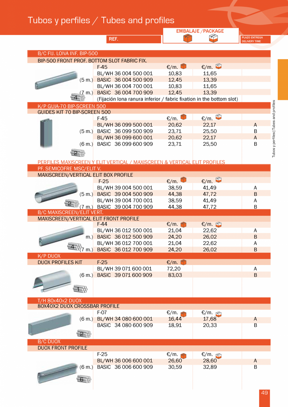 Pagina 55-Lista de preturi LLaza LLAZA Ellit Mino, Ellite Mino Wood, PGT Silver 1-4, PGT Gala G3, PGT Marine, ...