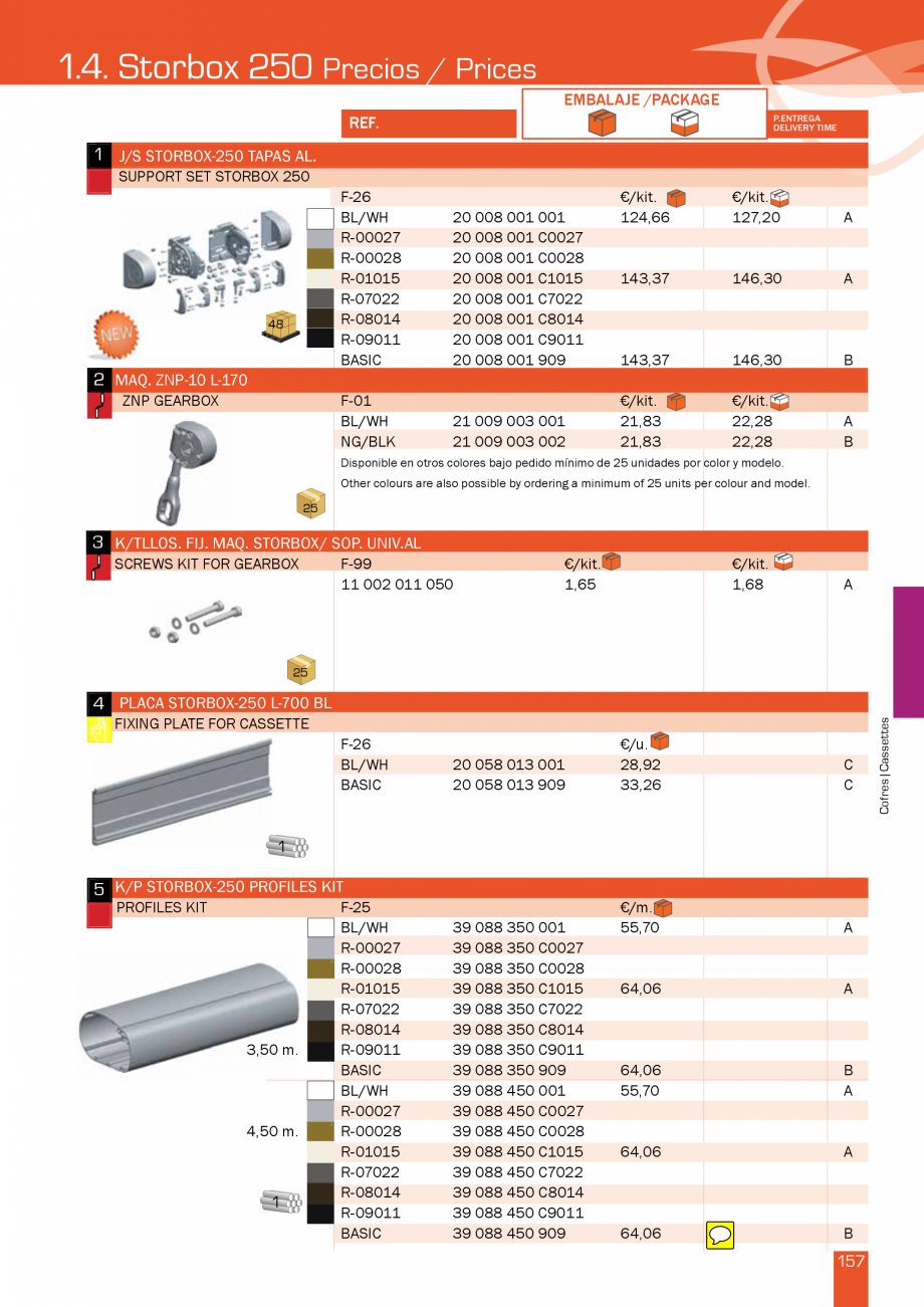 Pagina 163-Lista de preturi LLaza LLAZA Ellit Mino, Ellite Mino Wood, PGT Silver 1-4, PGT Gala G3, PGT Marine, ...