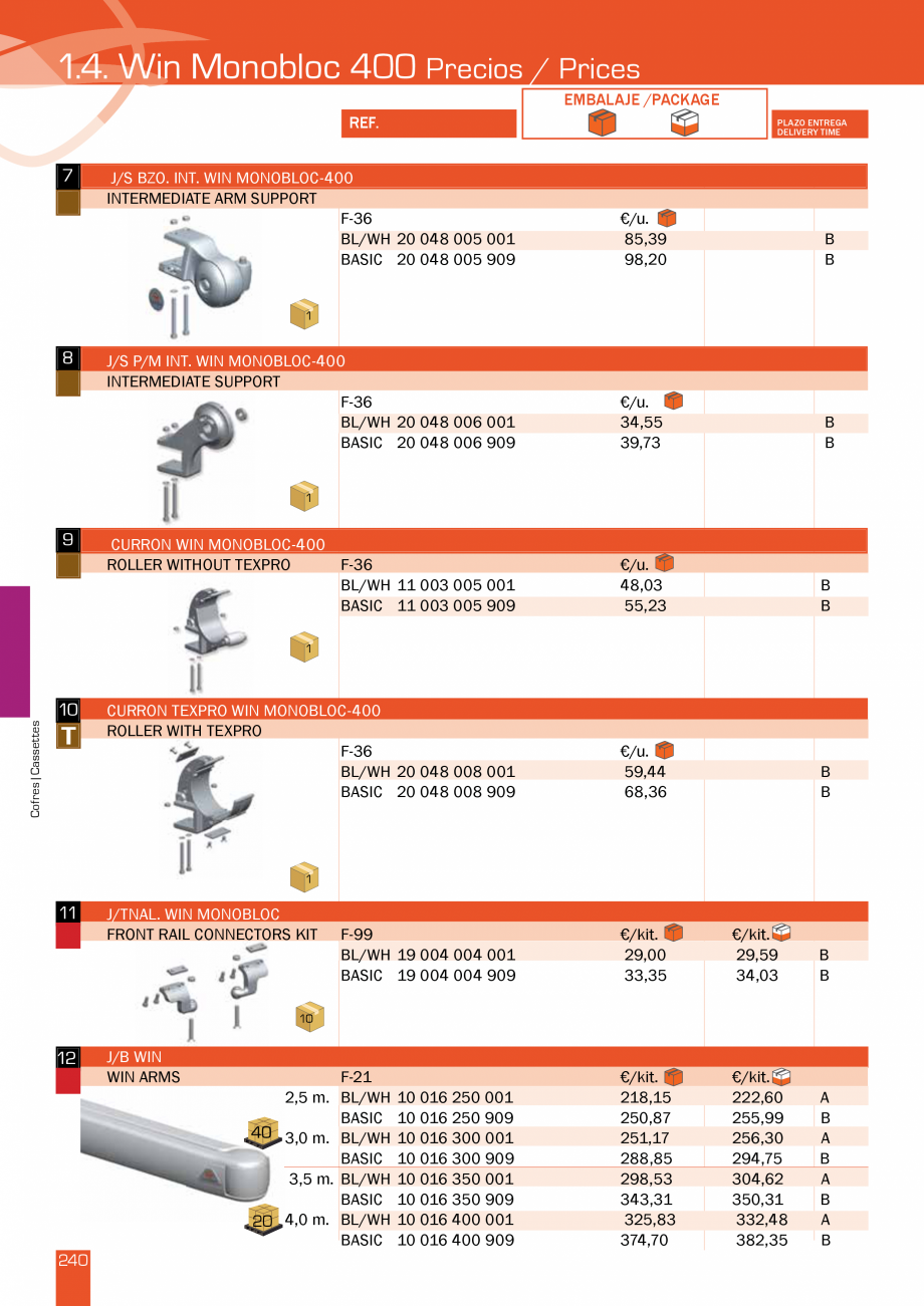 Pagina 246-Lista de preturi LLaza LLAZA Ellit Mino, Ellite Mino Wood, PGT Silver 1-4, PGT Gala G3, PGT Marine, ...