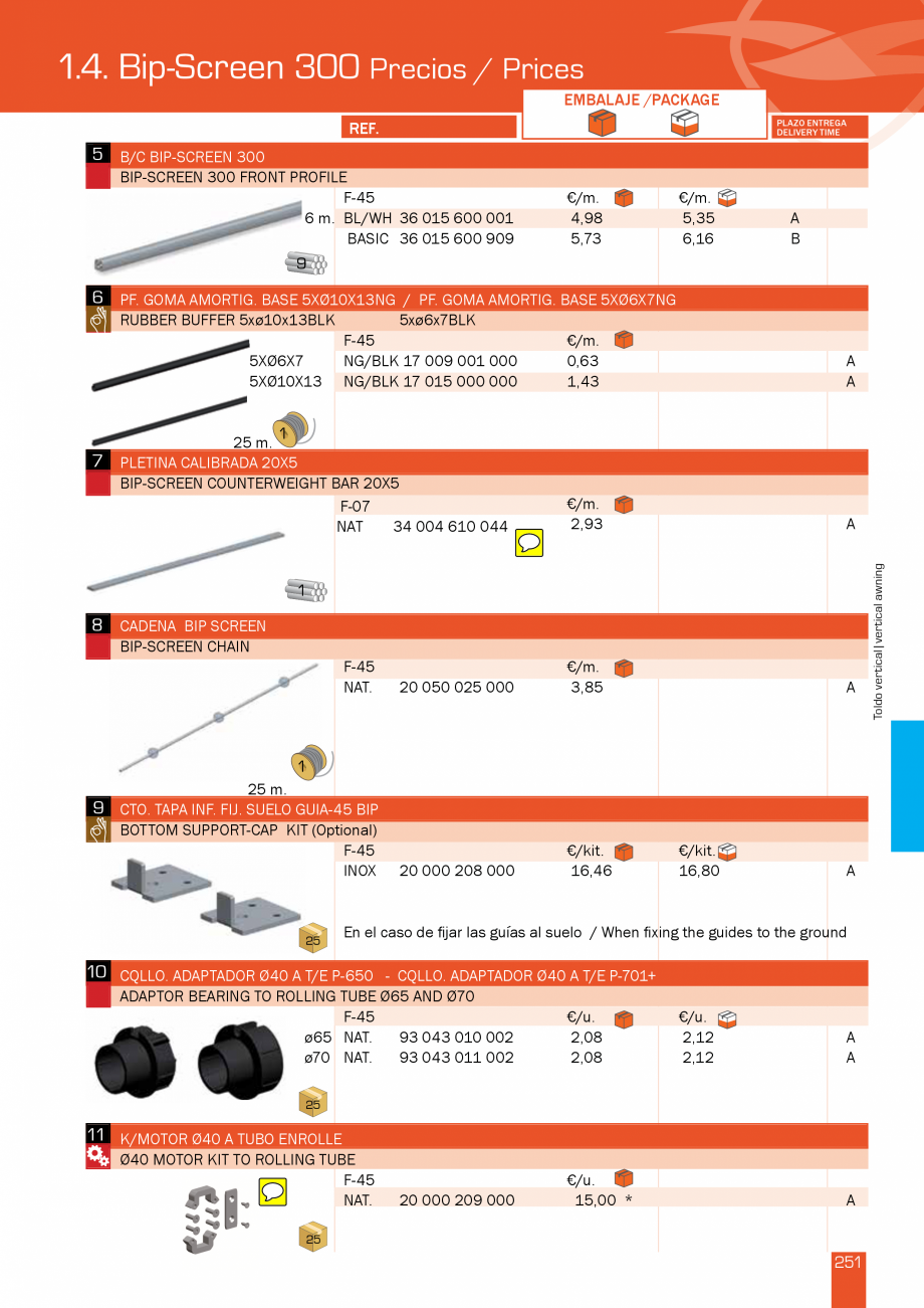 Pagina 257-Lista de preturi LLaza LLAZA Ellit Mino, Ellite Mino Wood, PGT Silver 1-4, PGT Gala G3, PGT Marine, ...