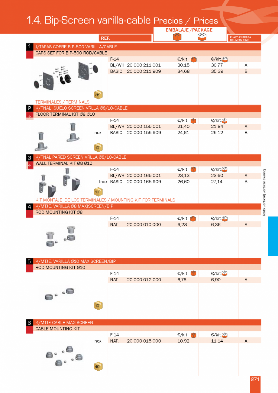 Pagina 277-Lista de preturi LLaza LLAZA Ellit Mino, Ellite Mino Wood, PGT Silver 1-4, PGT Gala G3, PGT Marine, ...