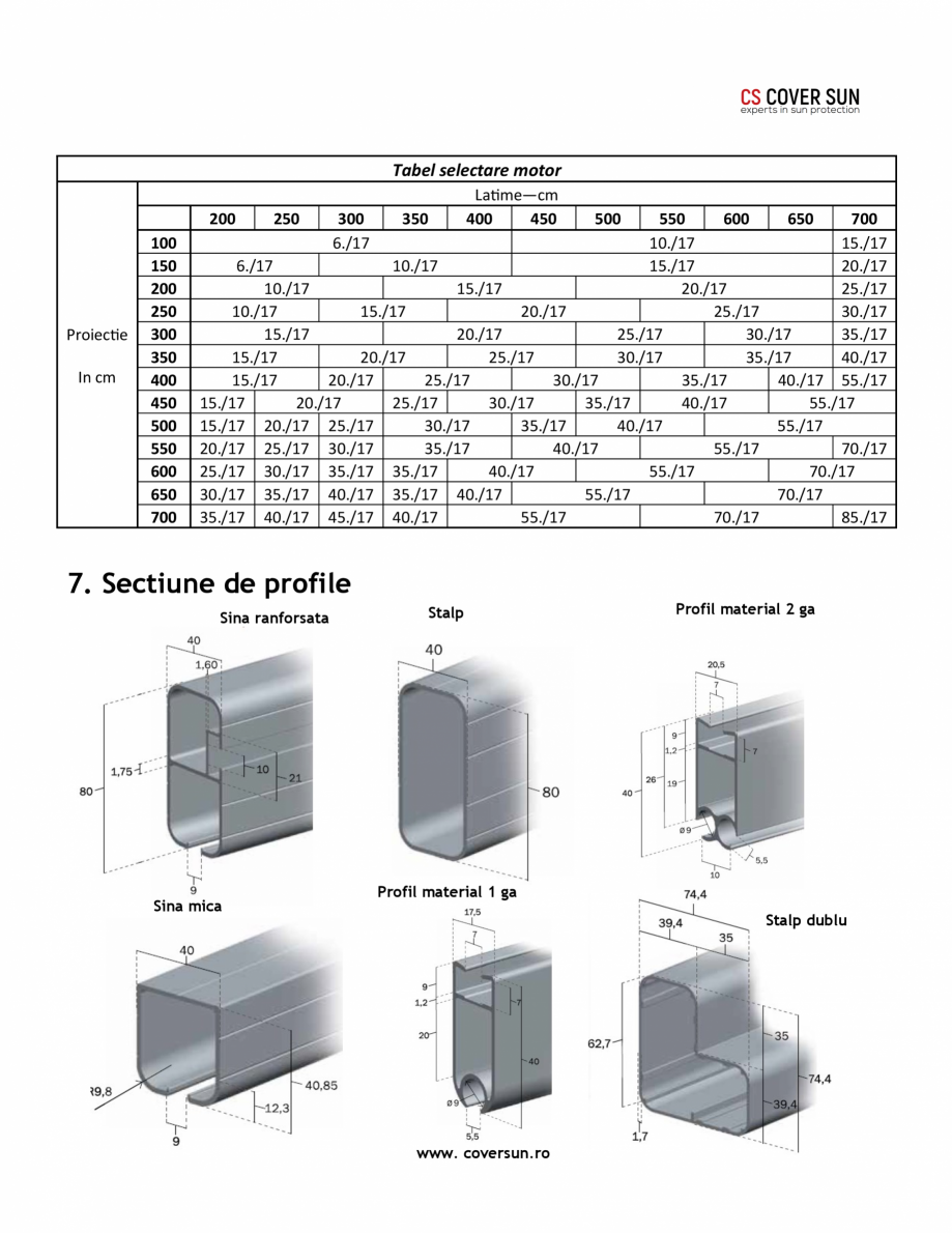 Pagina 12-Pergola usoara din aluminiu LLAZA Ellit Mino Fisa tehnica Engleza udata mica

sina inclinabila

TT...
