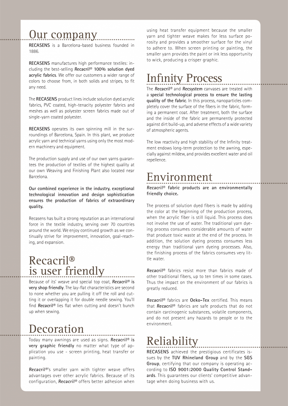 Pagina 4-Recasens - Catalog materiale LLAZA Ellit Mino Catalog, brosura Spaniola  procesos convencionales de ...