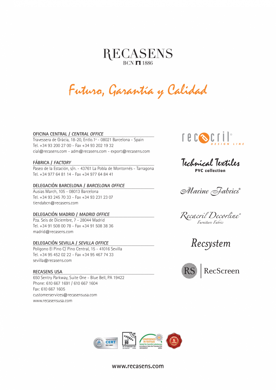 Pagina 6-Recasens - Catalog materiale LLAZA Ellit Mino Catalog, brosura Spaniola mente los procesos de...