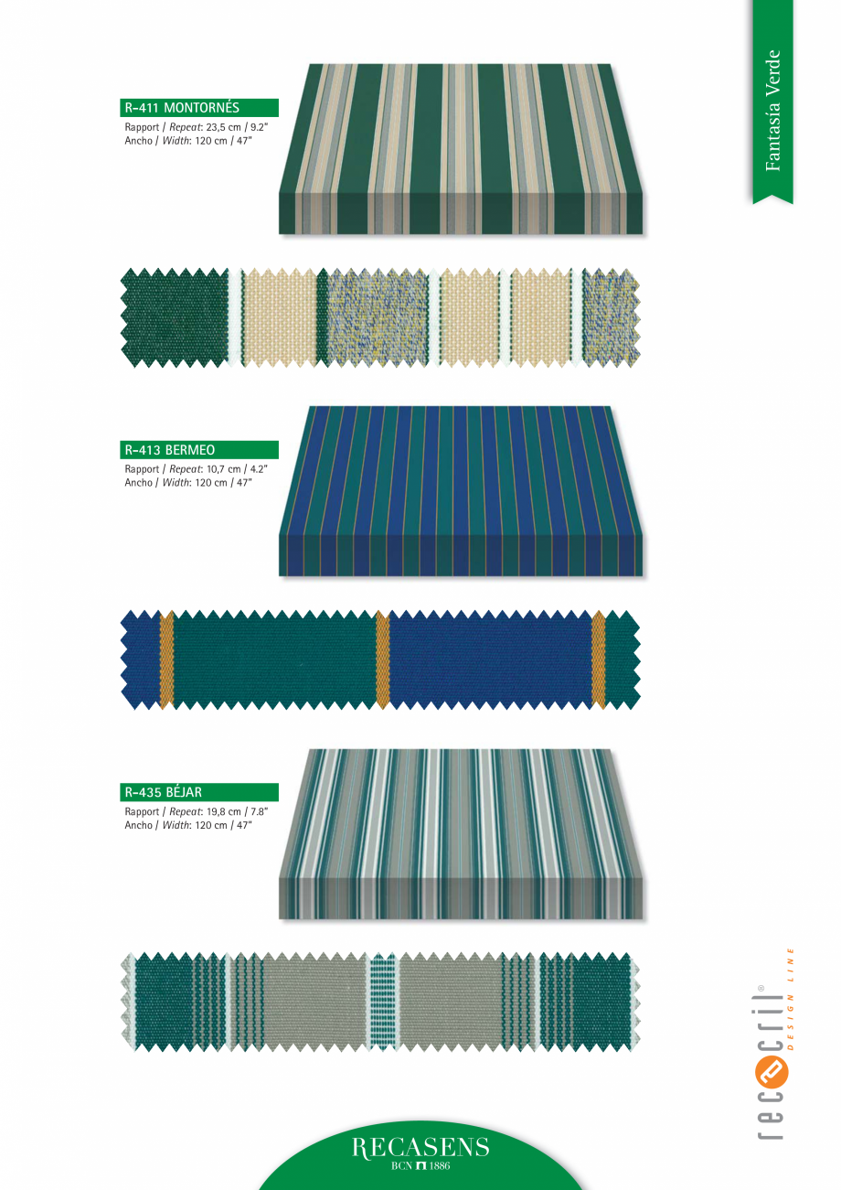 Pagina 36-Recasens - Catalog materiale LLAZA Ellit Mino Catalog, brosura Spaniola idth: 120 cm / 47”
...