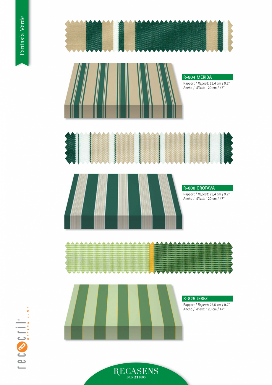 Pagina 39-Recasens - Catalog materiale LLAZA Ellit Mino Catalog, brosura Spaniola : 120 cm / 47”

R-413...