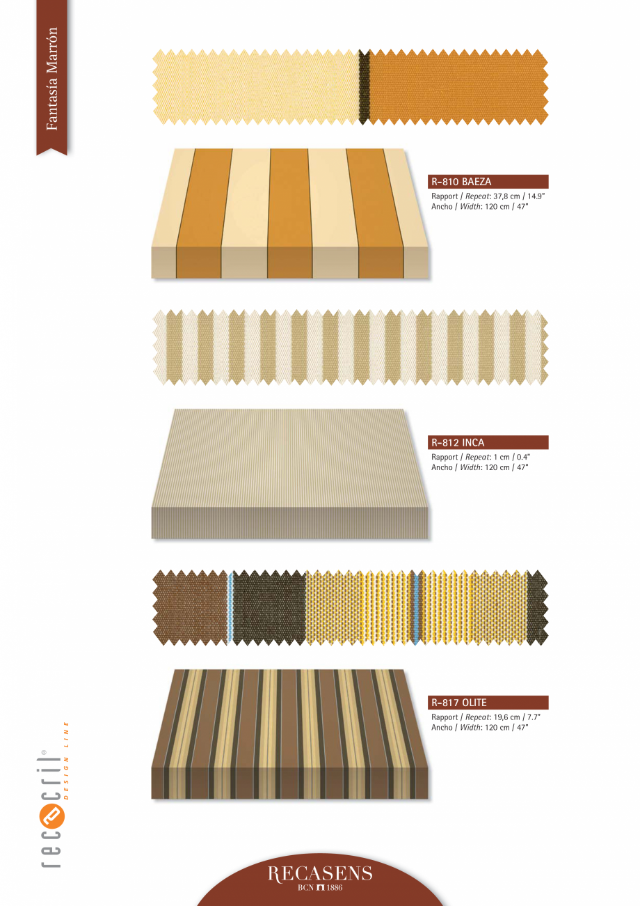 Pagina 53-Recasens - Catalog materiale LLAZA Ellit Mino Catalog, brosura Spaniola 120 cm

Ancho: 120 cm
...