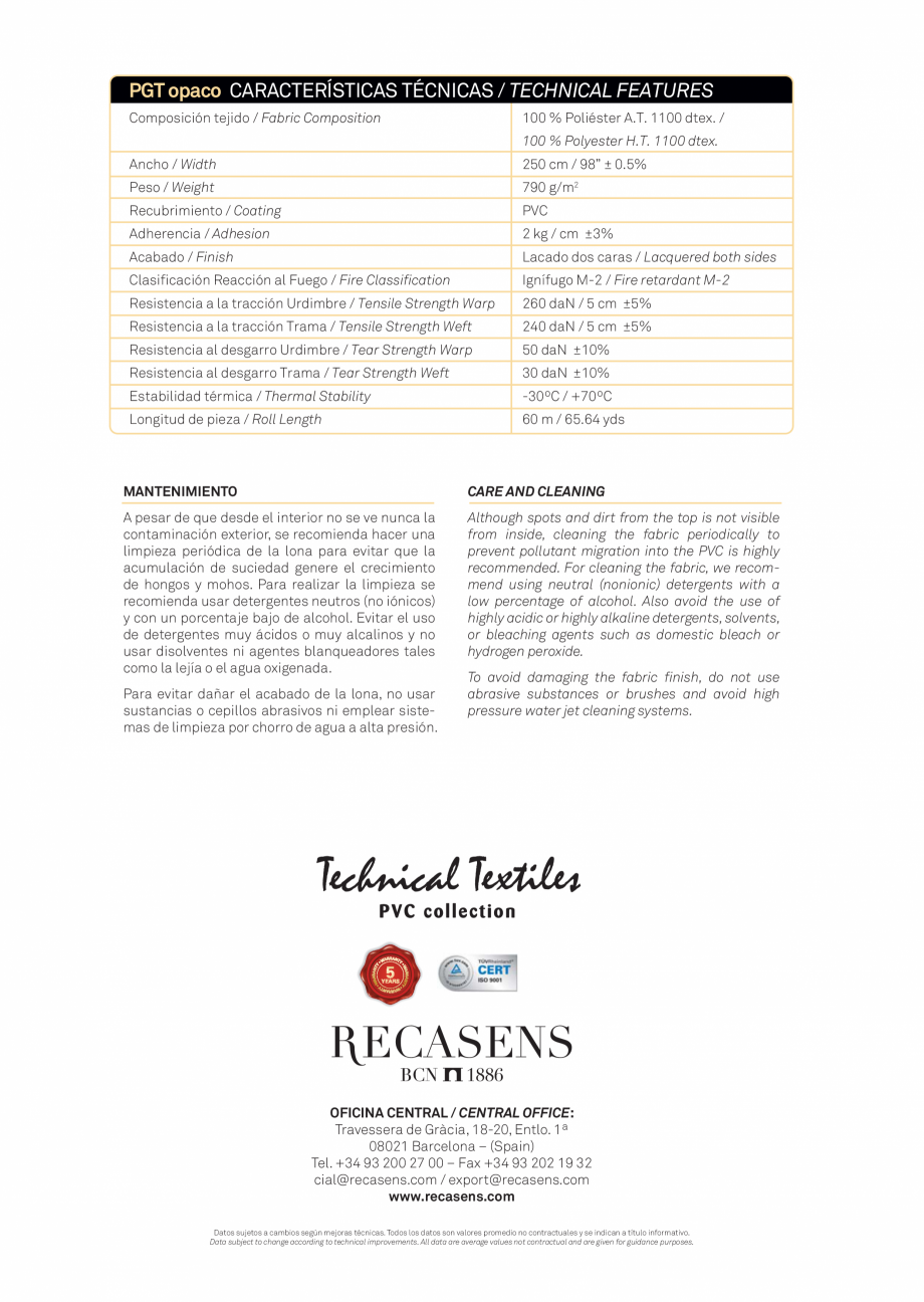 Pagina 85-Recasens - Catalog materiale LLAZA Ellit Mino Catalog, brosura Spaniola 