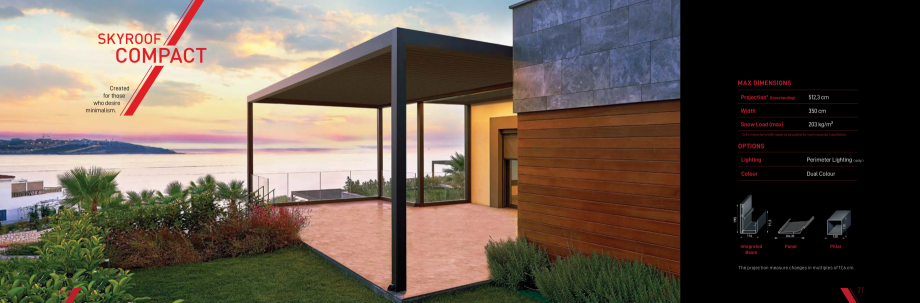 Pagina 14-Pergole Bioclimatice LLAZA Ellit Mino, Ellite Mino Wood, PGT Silver 1-4, PGT Gala G3, PGT Marine,...