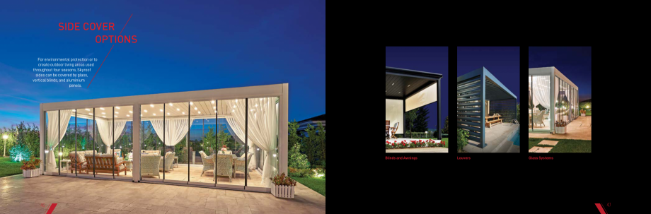 Pagina 24-Pergole Bioclimatice LLAZA Ellit Mino, Ellite Mino Wood, PGT Silver 1-4, PGT Gala G3, PGT Marine,...