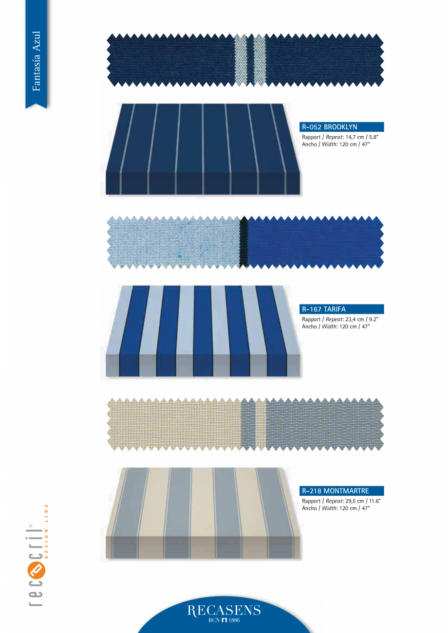 Pagina 29-Catalog materiale pentru peretele de vant LLAZA Catalog, brosura Spaniola  Width: 120 cm / 47”
...