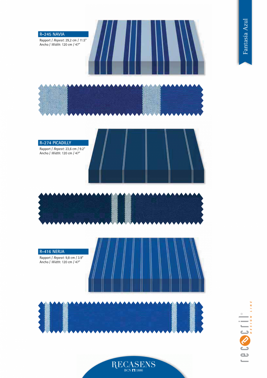 Pagina 30-Catalog materiale pentru peretele de vant LLAZA Catalog, brosura Spaniola  / 9.2”
Ancho / Width:...