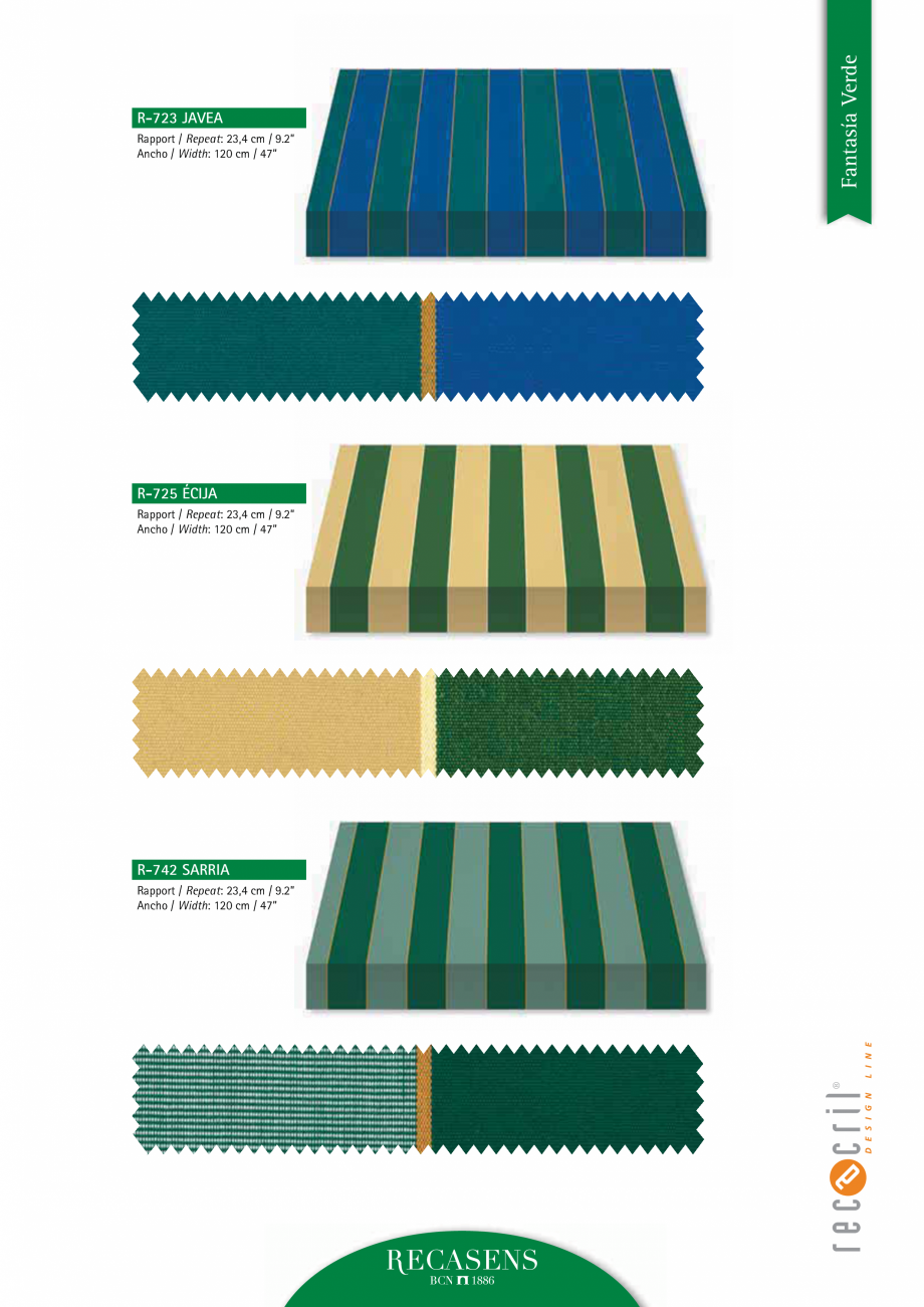 Pagina 36-Catalog materiale pentru peretele de vant LLAZA Catalog, brosura Spaniola 120 cm / 47”

R-817...