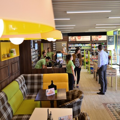 Creativ Interior Amenajare magazin 1 minute Pipera Bucuresti - Design interior pentru baruri si cafenele Creativ