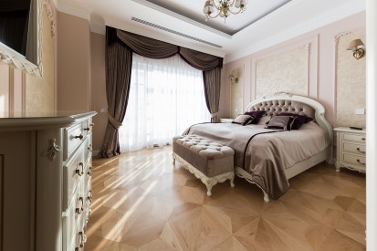 Amenajare dormitor oaspeti Tarcau Casa amenajata in stil clasic-elegant - Dormitor oaspeti