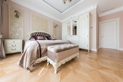 Amenajare dormitor oaspeti Tarcau Casa amenajata in stil clasic-elegant - Dormitor oaspeti