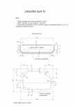 Schita excavatie piscine Laguna 6X4 N SKYMIRROR - 