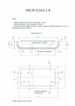Schita excavatie piscina Delta 6,5 X3.2 R SKYMIRROR - 