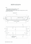 Schita excavatie piscina Delta 9,5 X3,8 N SKYMIRROR - 