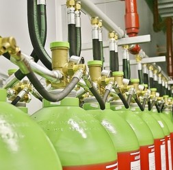 Instalatii pentru stins incendii cu INERGEN sau DIOXID de CARBON TEHNIC GAZ FIRE PROTECTION