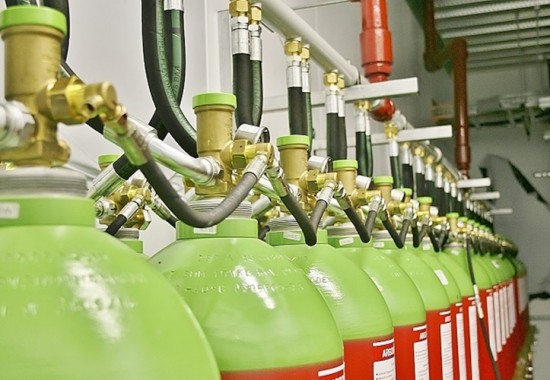 Instalatii pentru stins incendii cu INERGEN sau DIOXID de CARBON TEHNIC GAZ FIRE PROTECTION