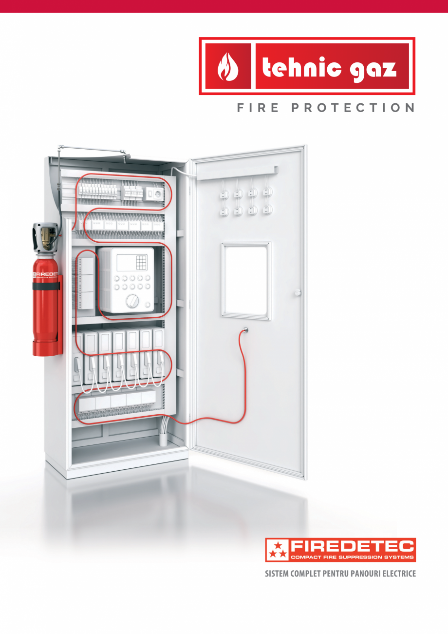 Pagina 1-Instalatii automate stingere incendii tablouri electrice TEHNIC GAZ FIRE PROTECTION Fisa tehnica...