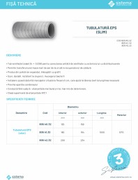 Tubulatura EPS (Slim)
