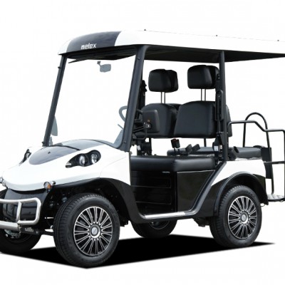 MELEX Model negru cu alb - Masini pur electrice transport persoane  MELEX