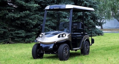 Model gri cu negru MELEX 343 N.CAR  Electrocar transport persoane sau marfa