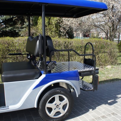 MELEX Detaliu scaun rabatabil  - Masini pur electrice transport persoane  MELEX