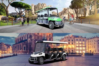 Masini pur electrice transport persoane  MELEX