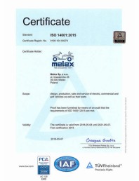 Certificat ISO 14001:2015 pentru autoutilitare electrice ecologice