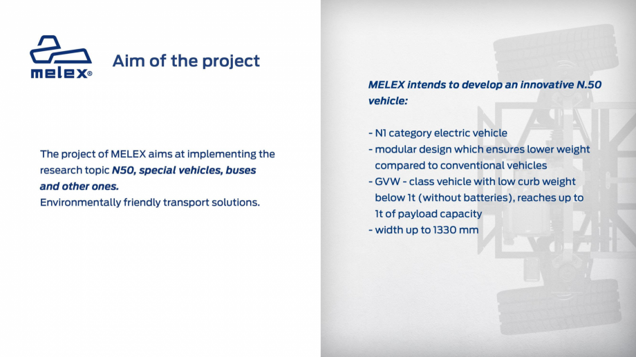Pagina 2-Autoutilitara electrica transport marfa MELEX MELEX N50 Catalog, brosura Engleza 