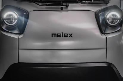 Vedere din fata MELEX N50 Autoutilitara electrica transport marfa N1