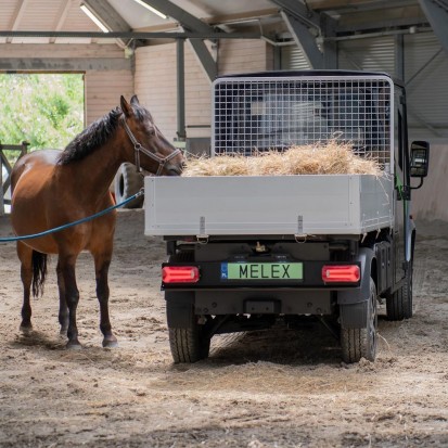 Utilizare autoutilitara MELEX N50 Autoutilitara electrica transport marfa N1