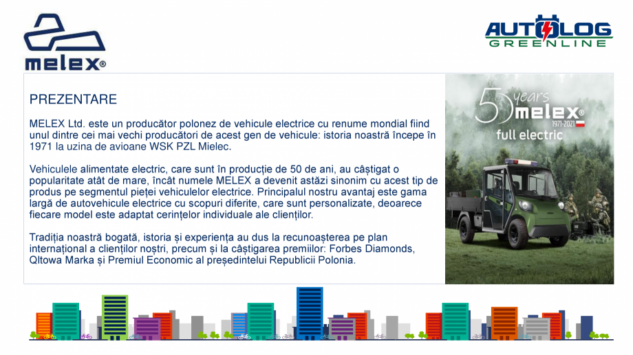 Pagina 2-Melex Romania- prezentare  Catalog, brosura Romana ate și soluții tehnologice
moderne, acestea...