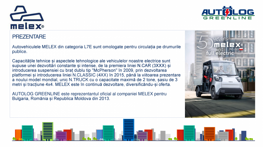 Pagina 4-Melex Romania- prezentare  Catalog, brosura Romana ru agențiile
guvernamentale și întreprinderile...